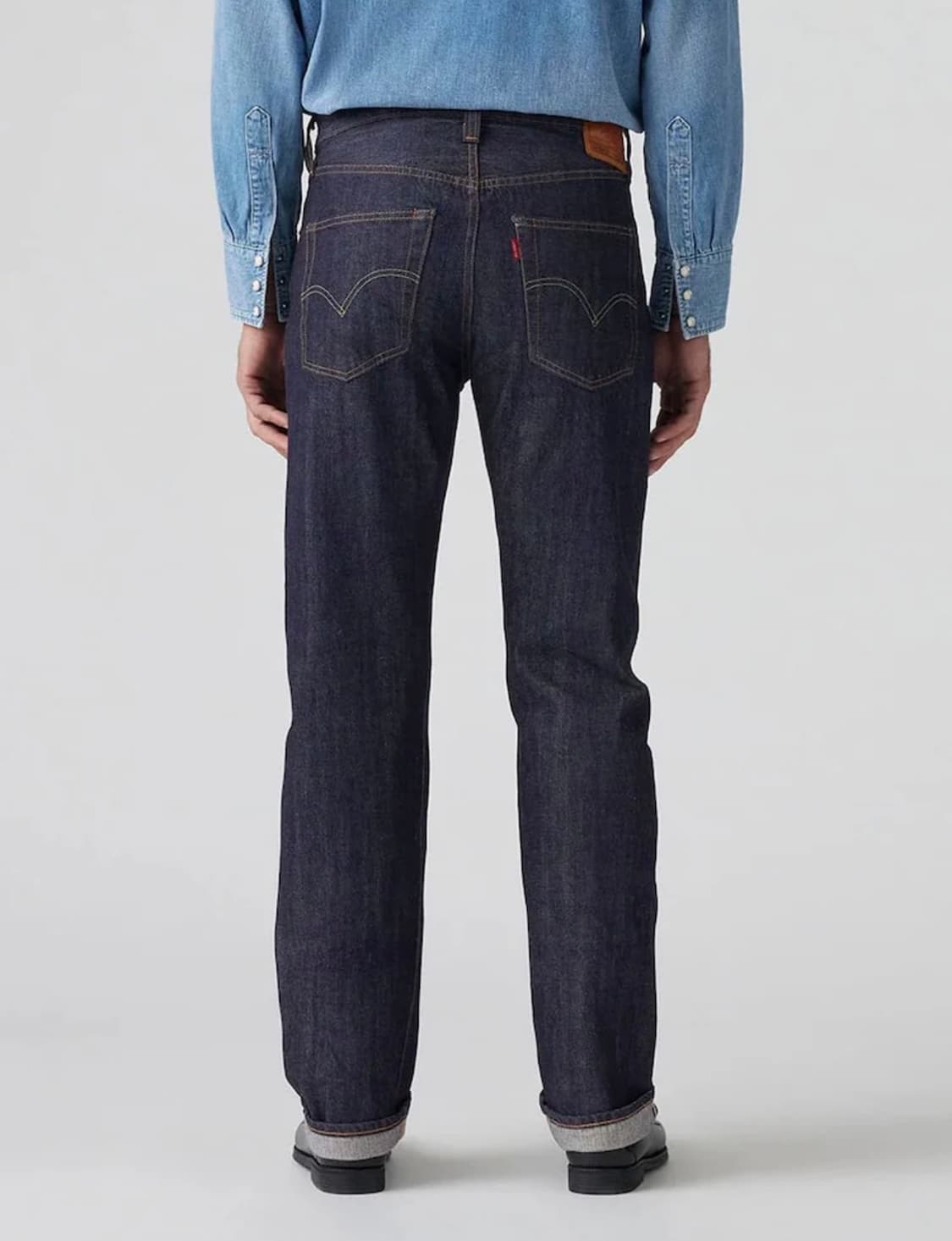 리바이스 LVC 47501 셀비지 데님 W34 L32 린스드 상품이미지3