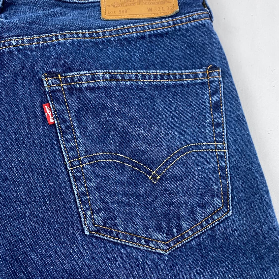 리바이스 프리미엄 빅E 568 루즈핏 데님 진 (32) 상품이미지4