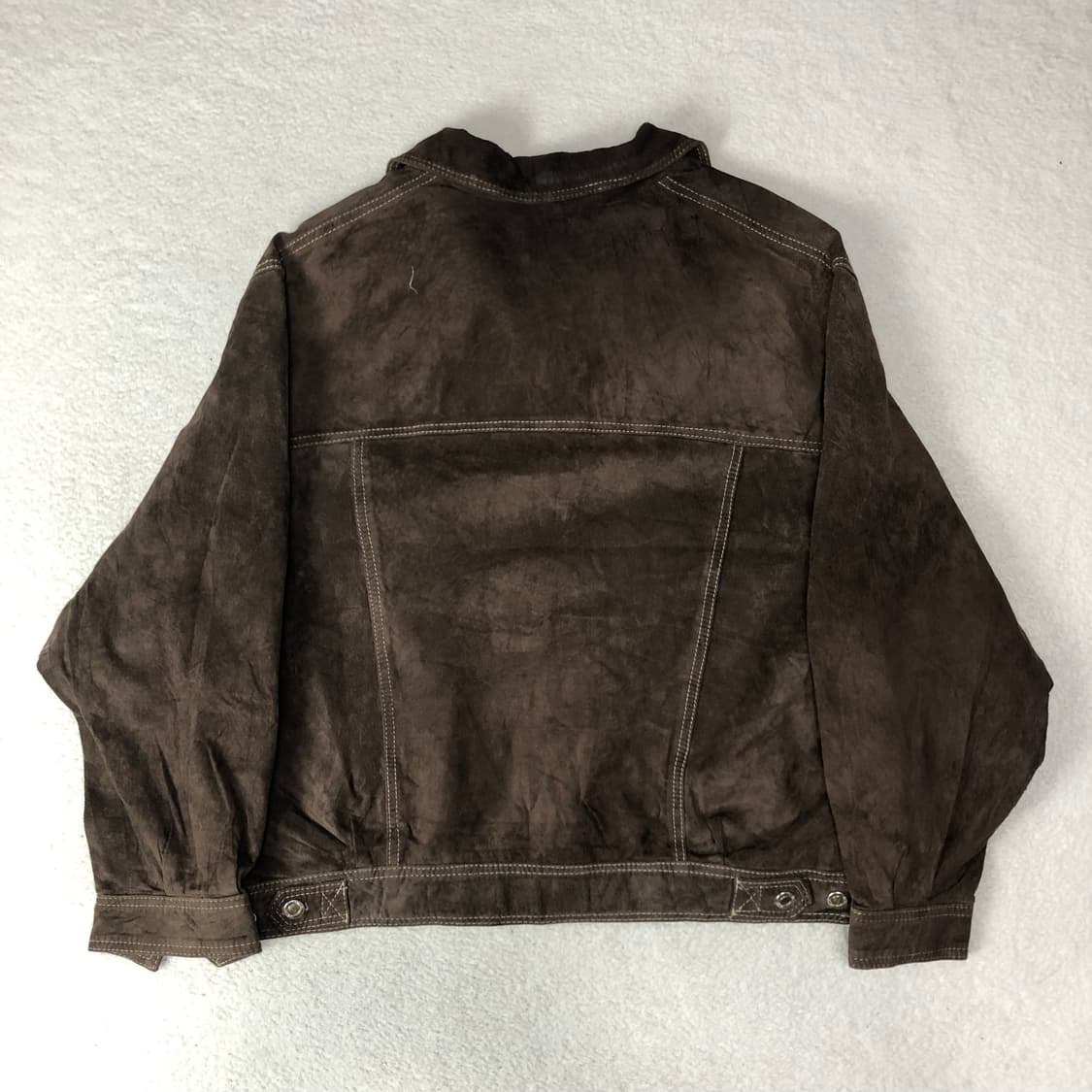 90s 아메리칸 빈티지 레더 트러커 자켓  상품이미지2