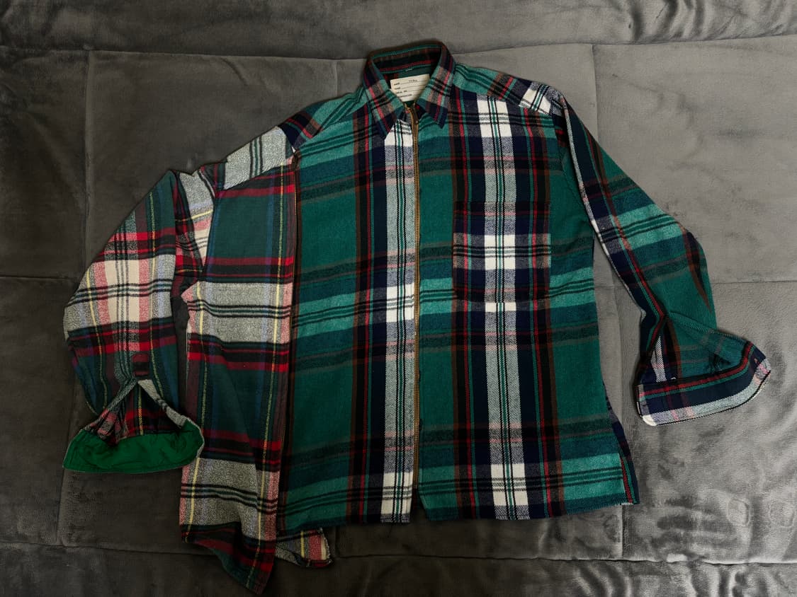 77circa 플란넬 셔츠 상품이미지3