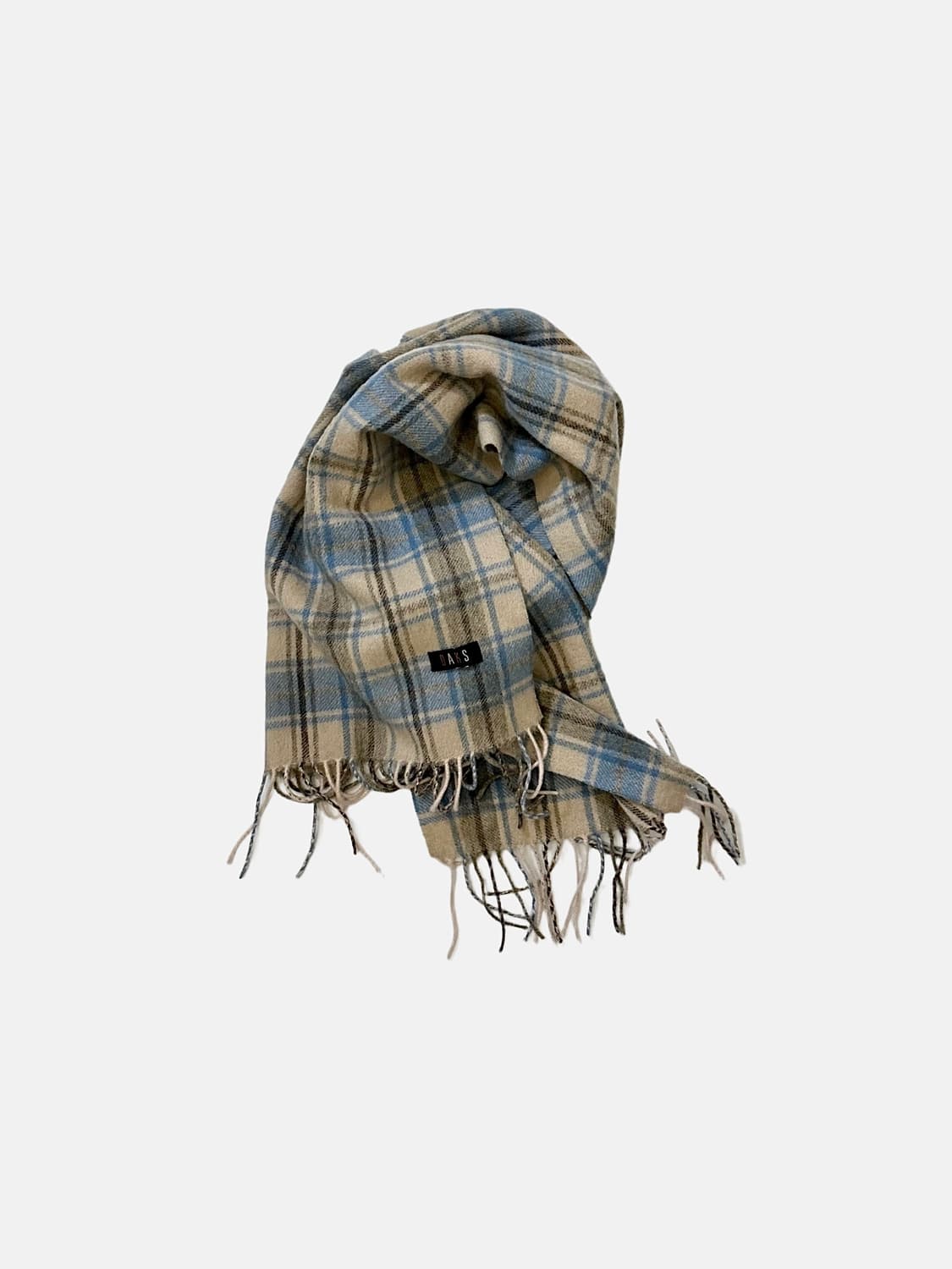 닥스 모 램스울 체크 머플러 상품이미지2