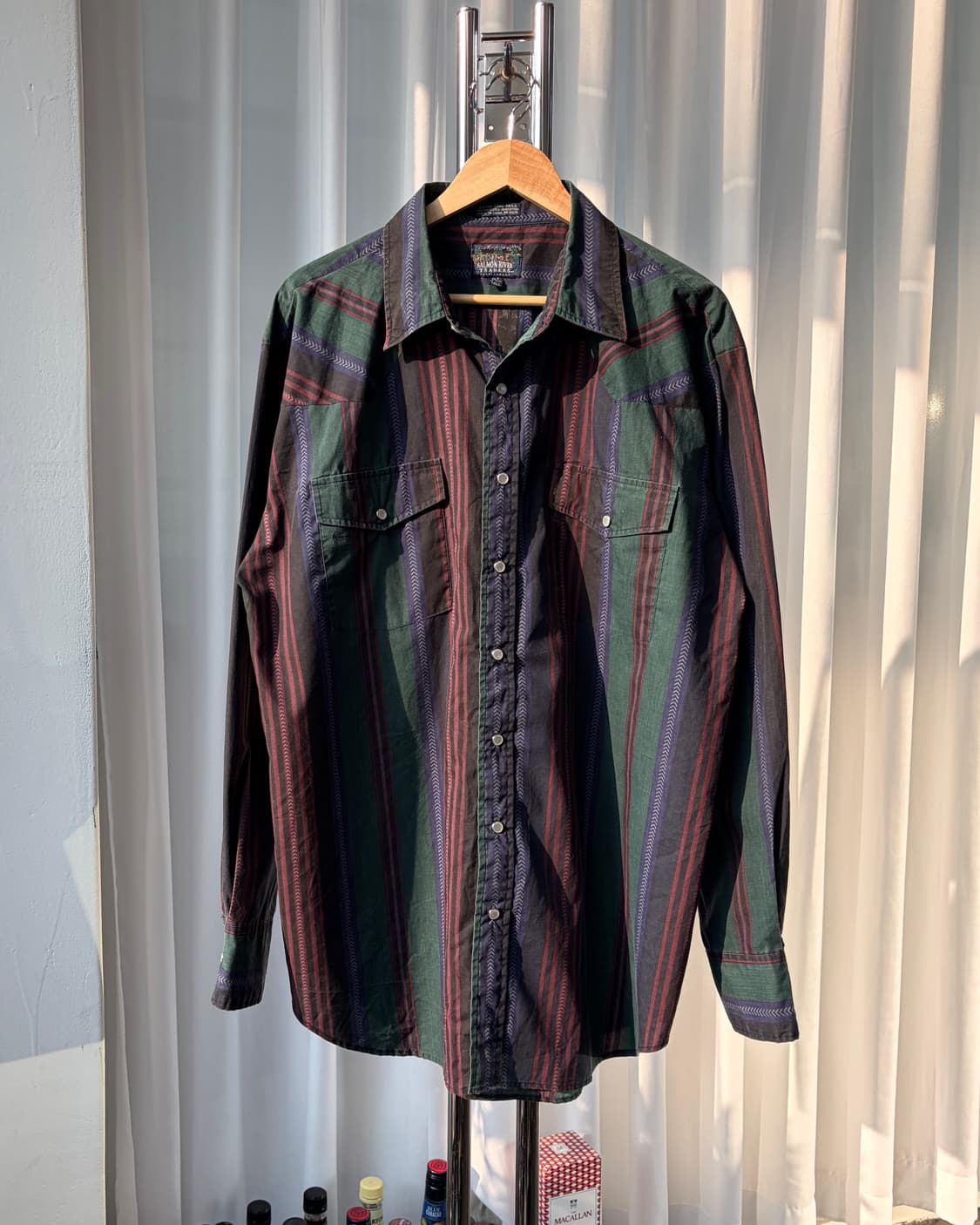 [2XL]Salmon River USA 카우보이 웨스턴 셔츠 상품이미지2