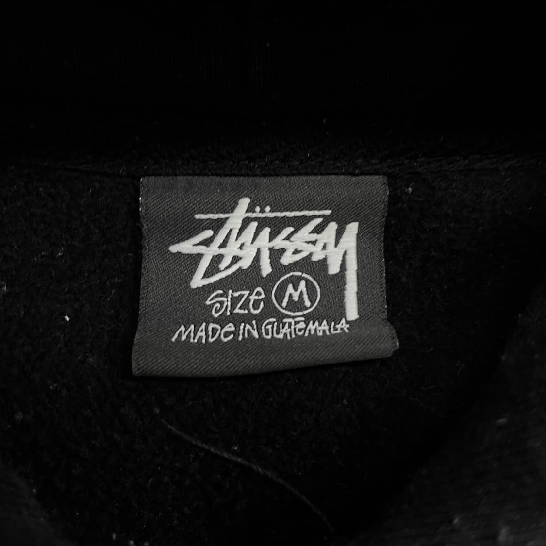 스투시 Stussy 베이직 로고 후드집업 블랙 상품이미지5