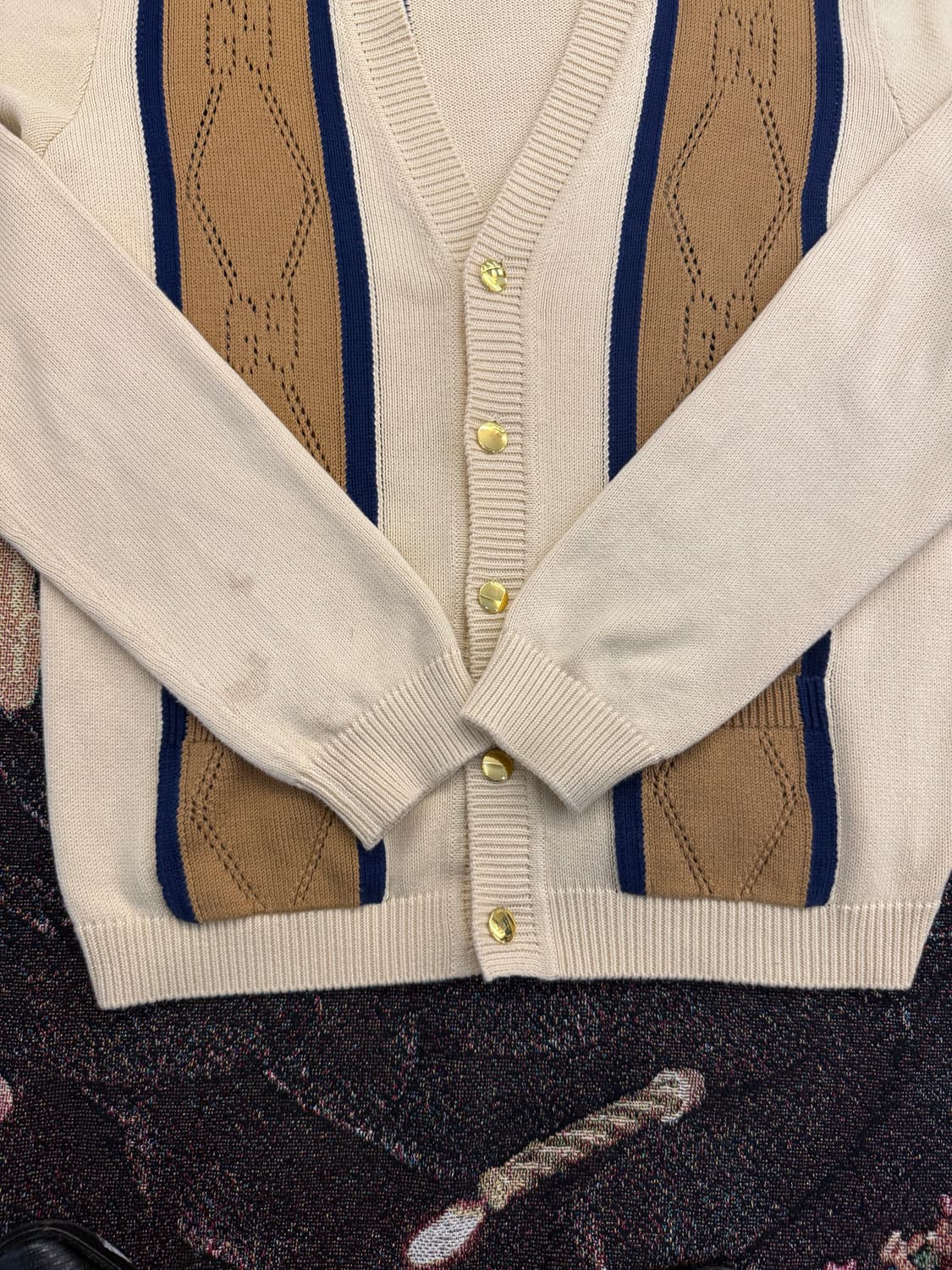 (파워정품) 구찌 펀칭 가디건 (조나힐 착) 상품이미지3