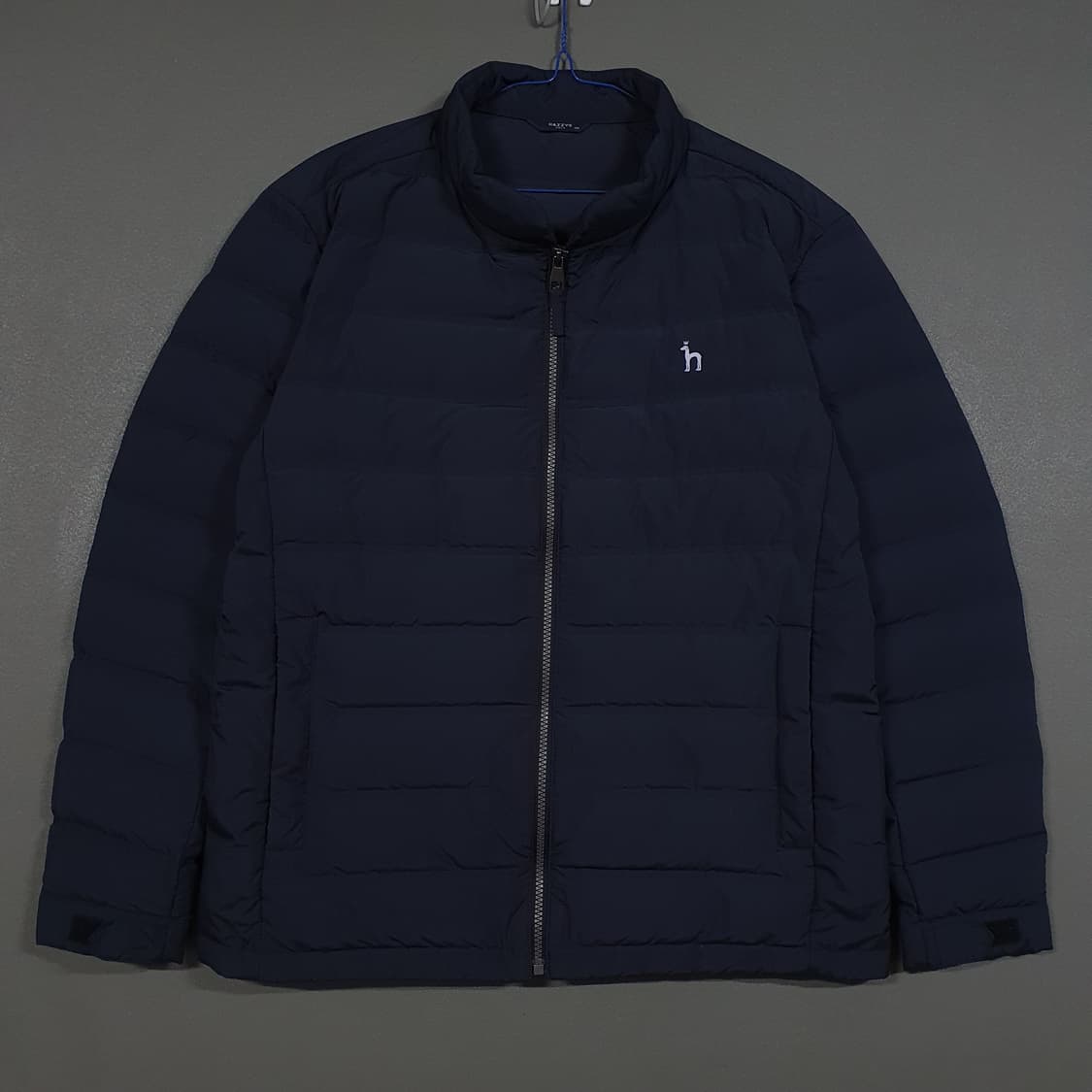100 (L)헤지스 골프 신형 22FW 경량 다운 패딩 점퍼 자켓 네이비 상품이미지1