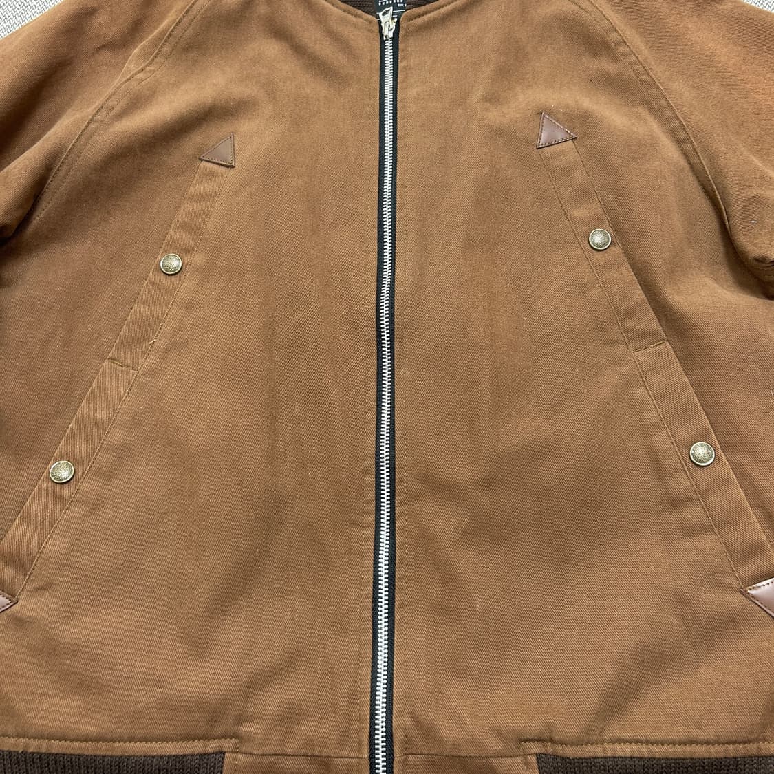 프리즘웍스 코튼 블루종 자켓(L) 상품이미지5