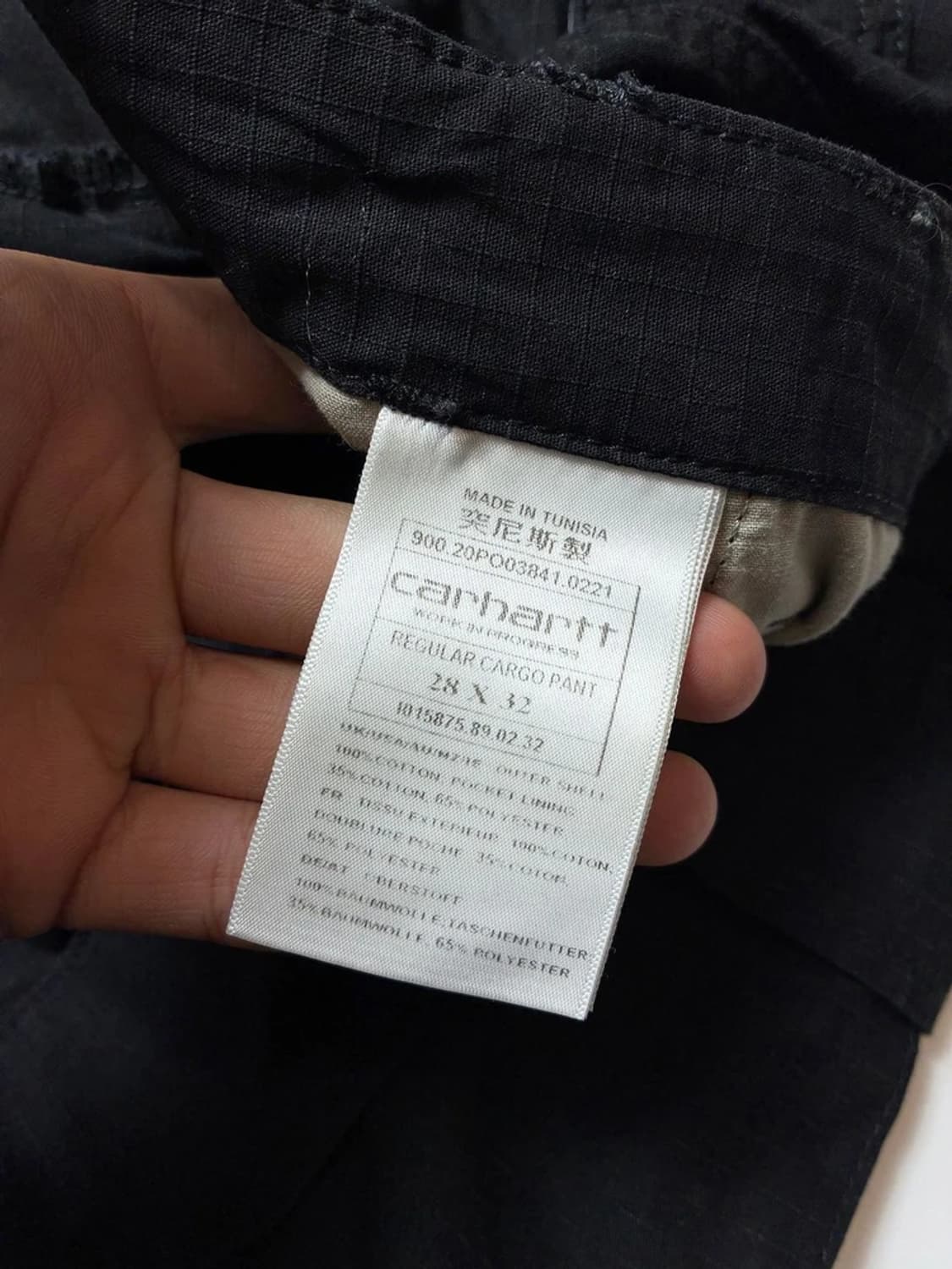 칼하트 윕 립스탑 피그먼트 카고 팬츠 PN8517 상품이미지9