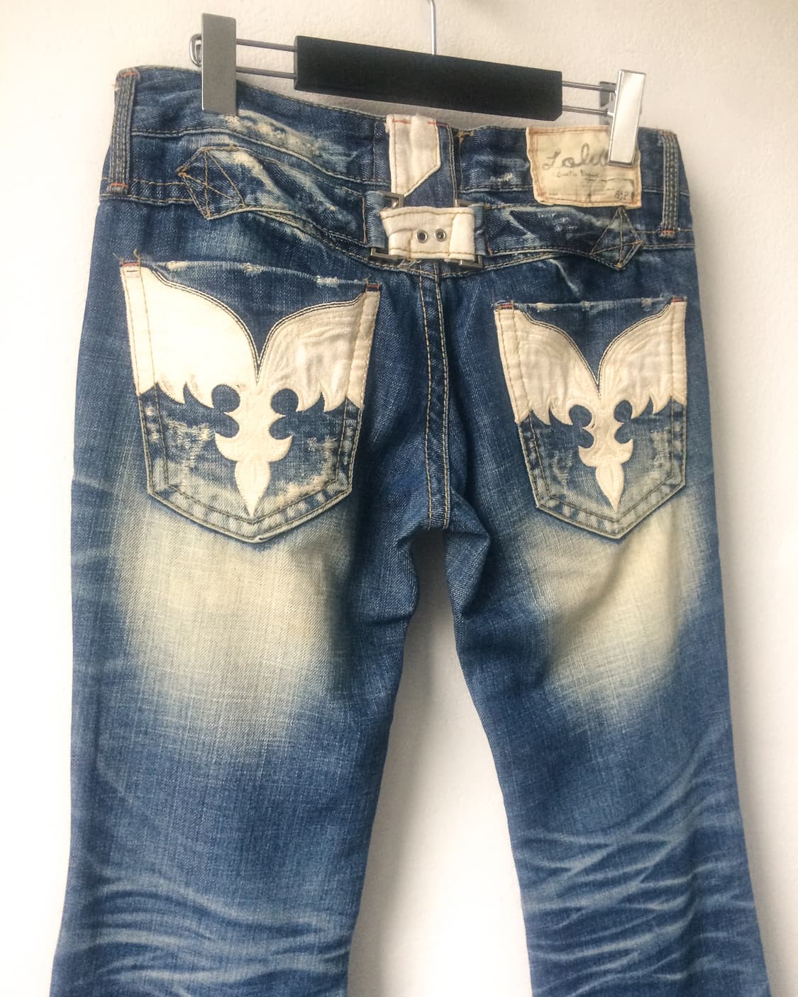 Tribal patch point denim pants 상품이미지3