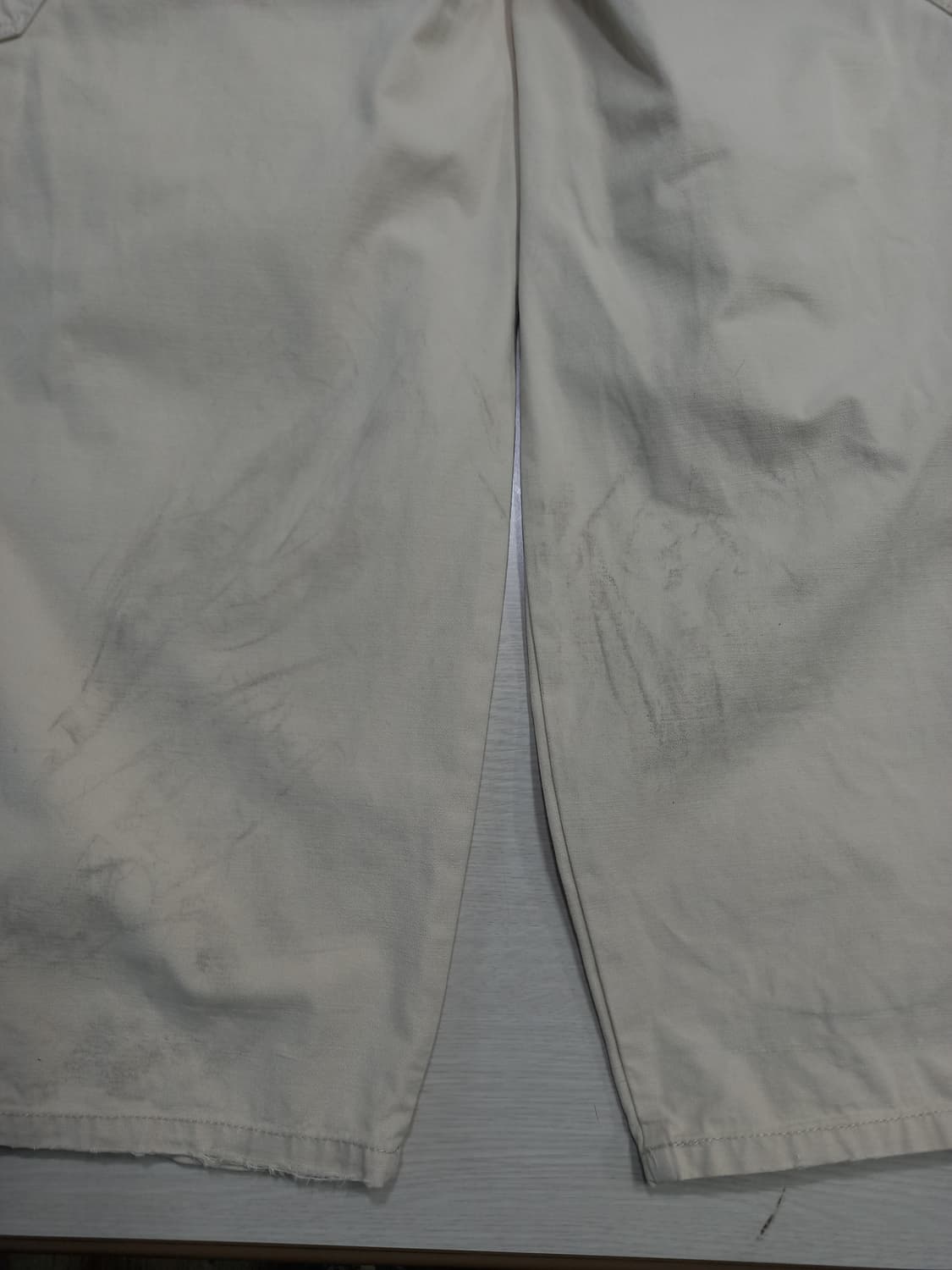 27 OOT 825 하이웨이스트 와이드카고 베이지 27-585 상품이미지10