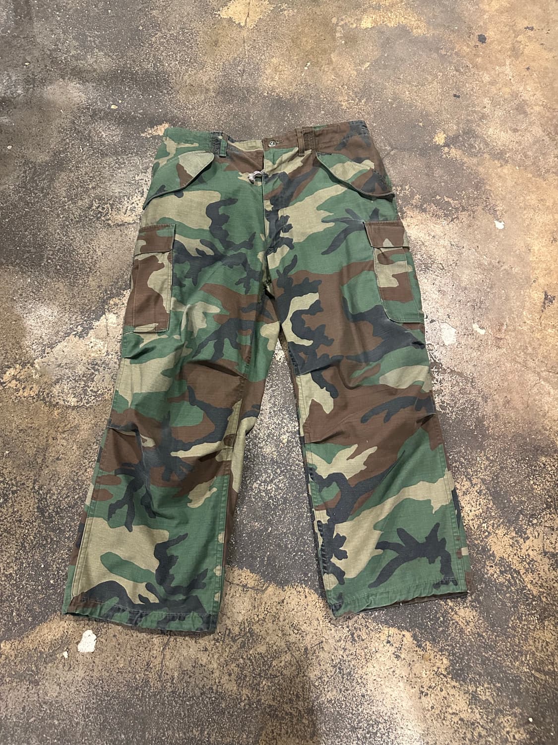 빈티지 80s m65 우드랜드 필드 팬츠 상품이미지1