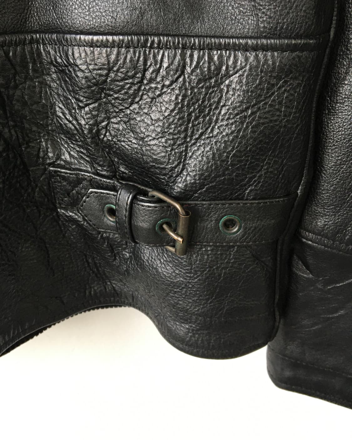 Over fit leather jacket 상품이미지7