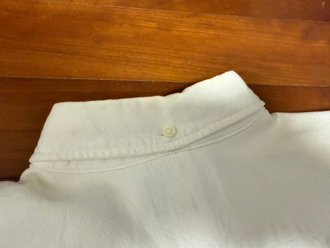 RRL 더블알엘 화이트 버튼다운 셔츠 L 상품이미지6