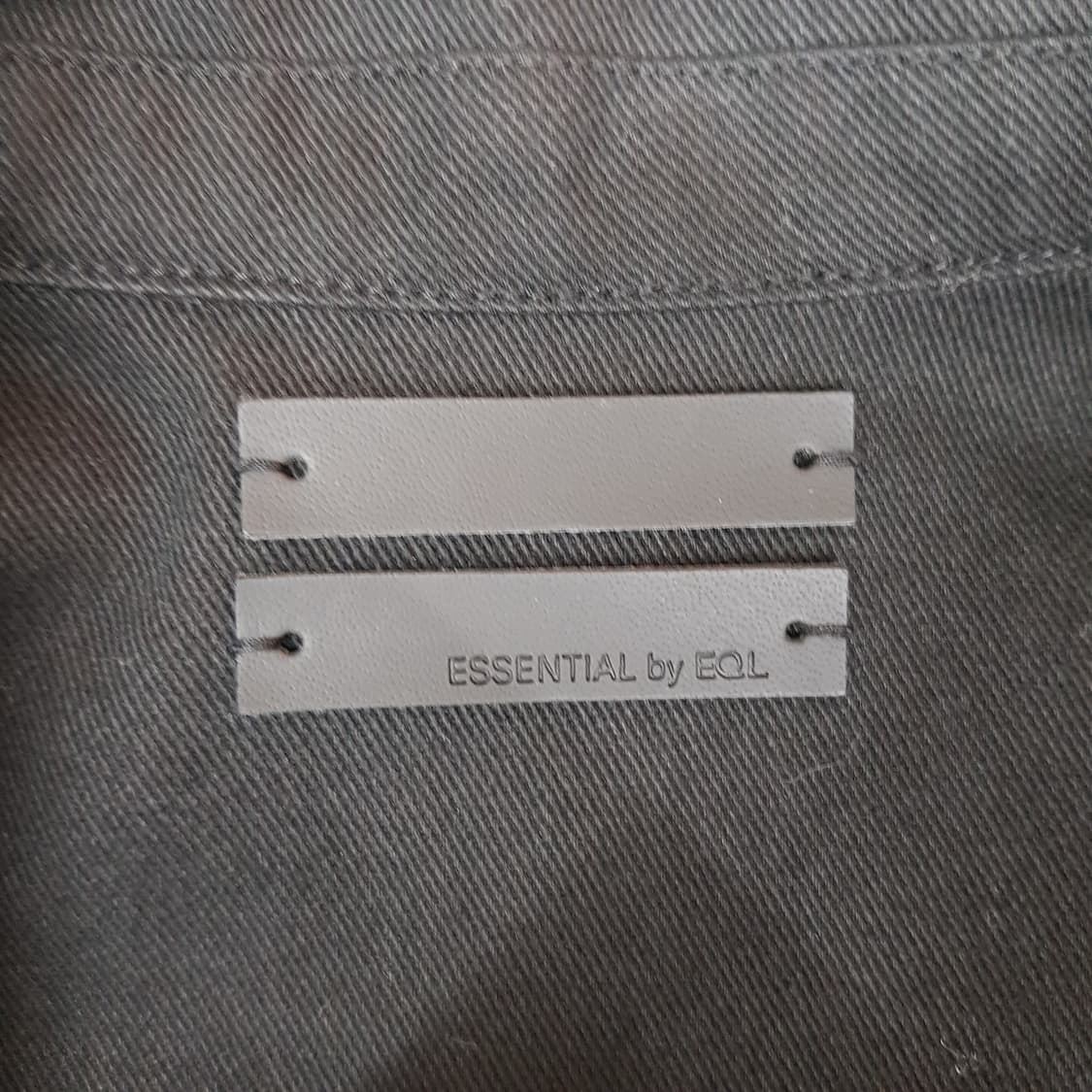 ESSENTIAL by EQL 2023 블랙 코튼 집업 자켓 M사이즈 상품이미지7