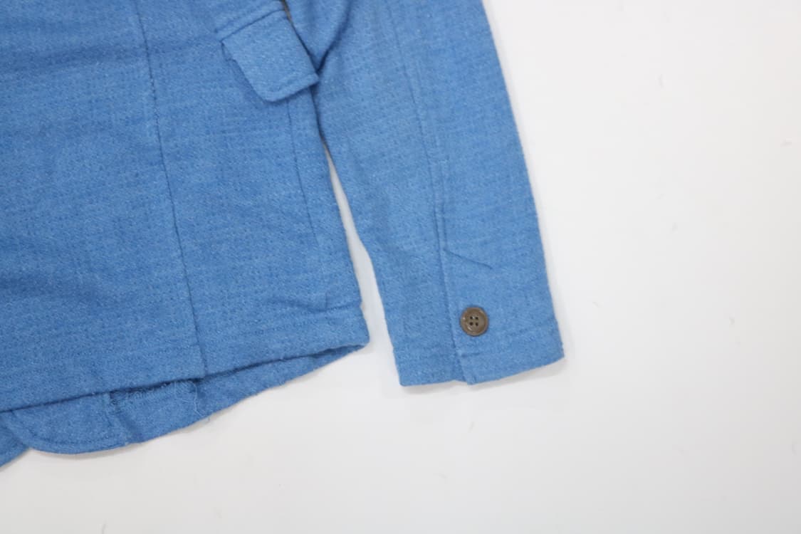 a.v.v HOMME 빈티지 블루 숄칼라 떡볶이 단추 가디건 자켓 (L) 상품이미지9