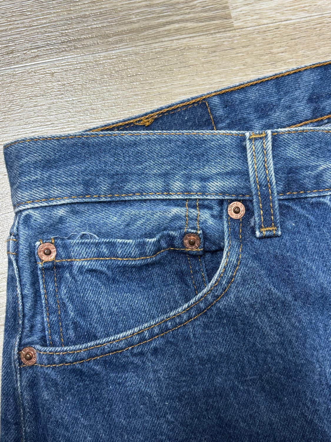 90‘s Levi’s 501 denim pants 리바이스 501 데님 상품이미지4