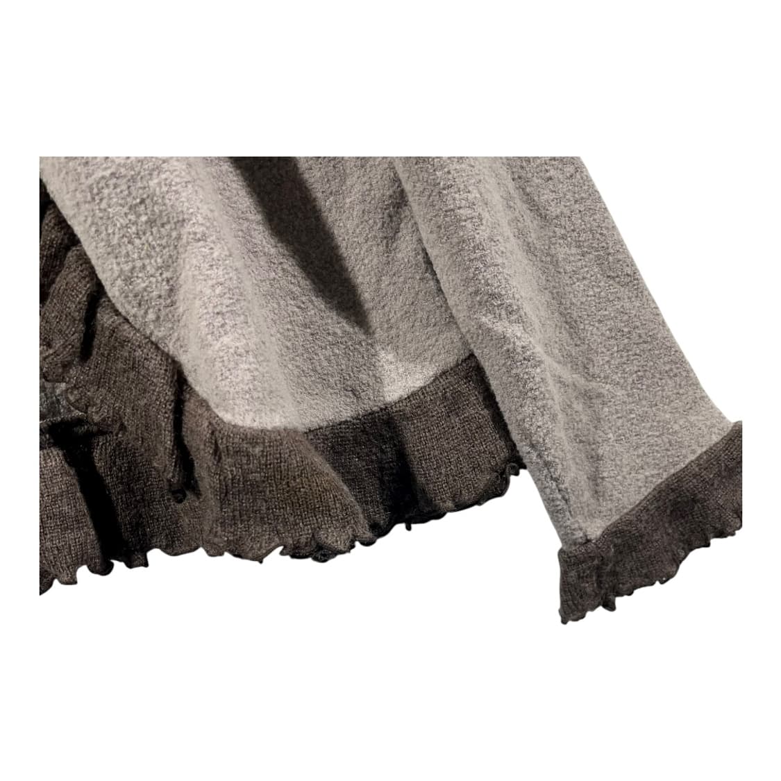 [JPN] 빈티지 프릴 울 볼레로 가디건 상품이미지4