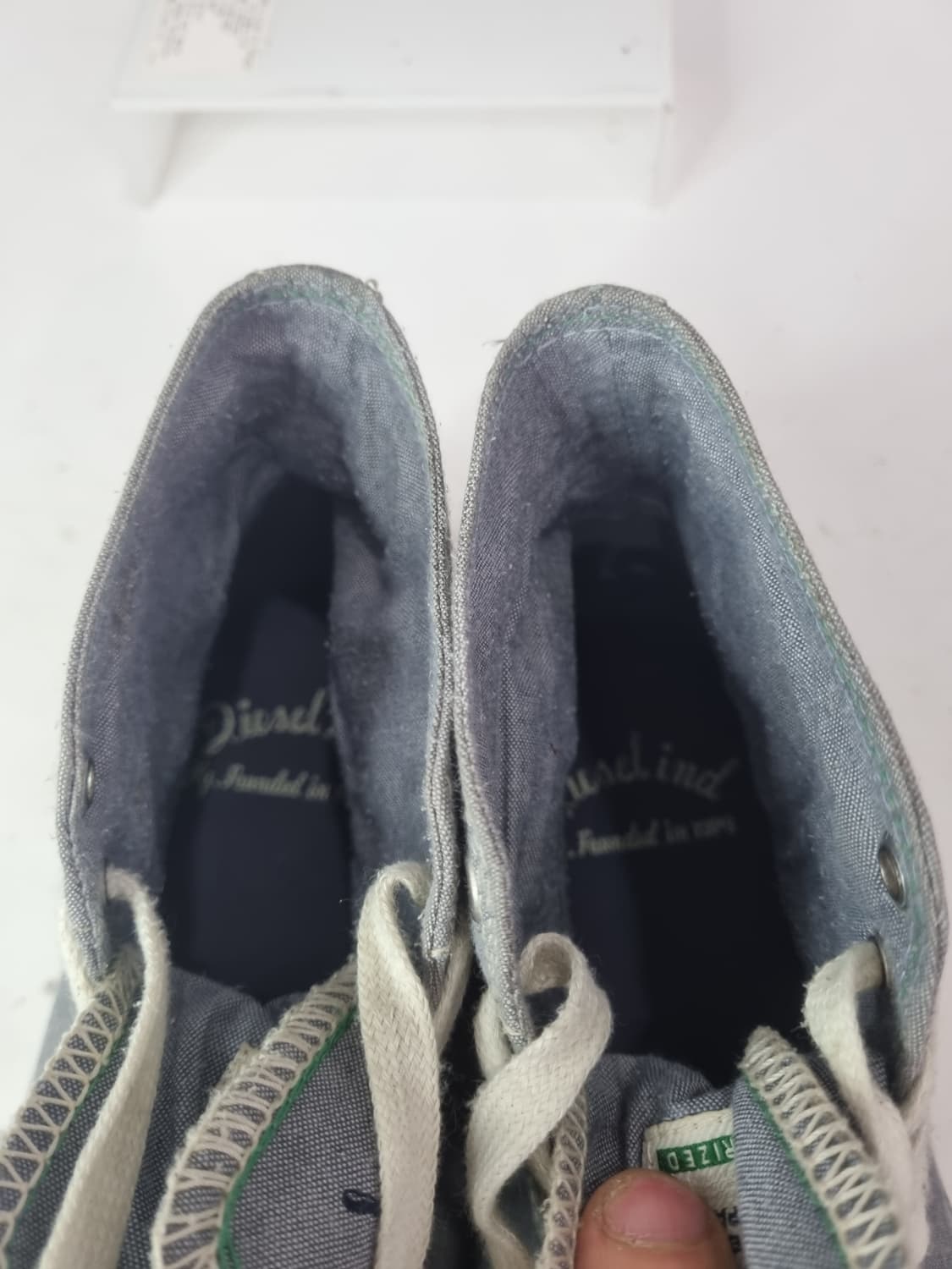 270 디젤 하이 데님 스니커즈 상품이미지5