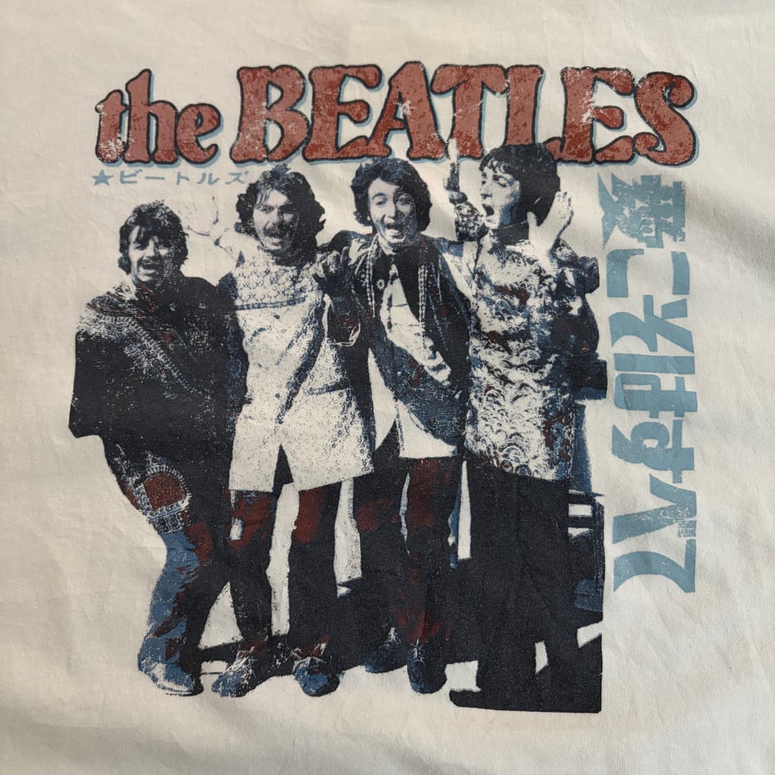 The Beatles 비틀즈 오피셜 빈티지 반팔티 S/M 상품이미지5