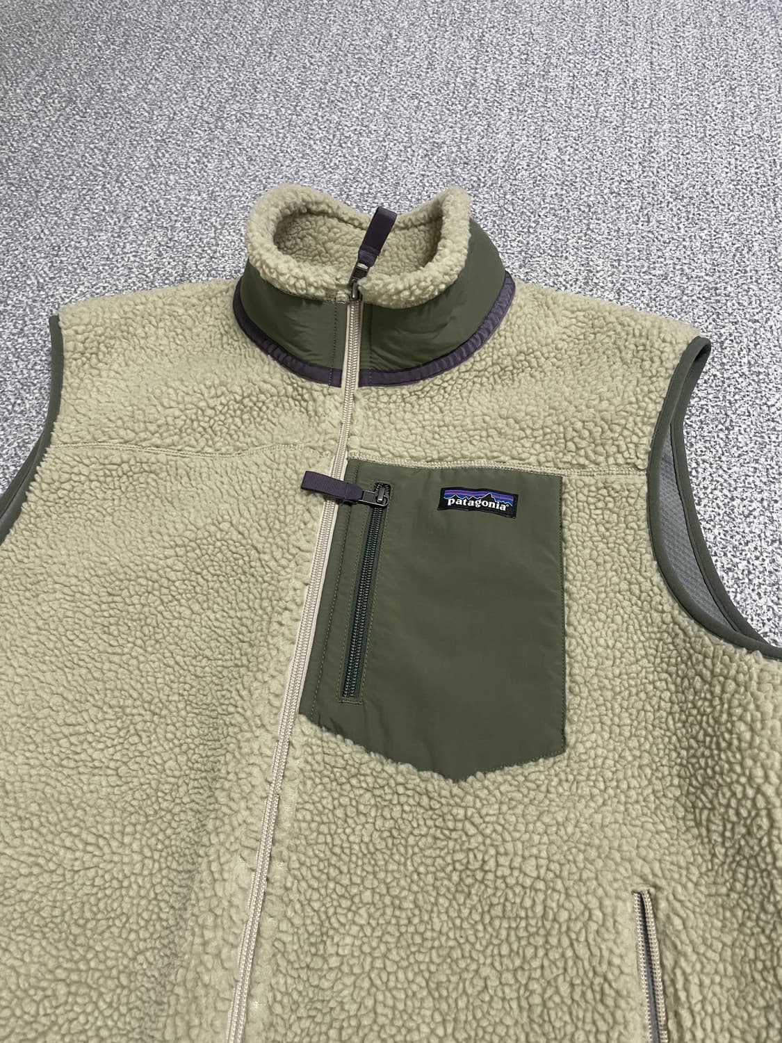 [L] 파타고니아 레트로x 베스트 조끼 아이보리 펠리컨 상품이미지2