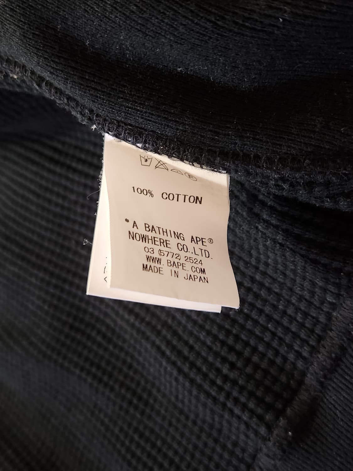 베이프 와플 후드집업 상품이미지6