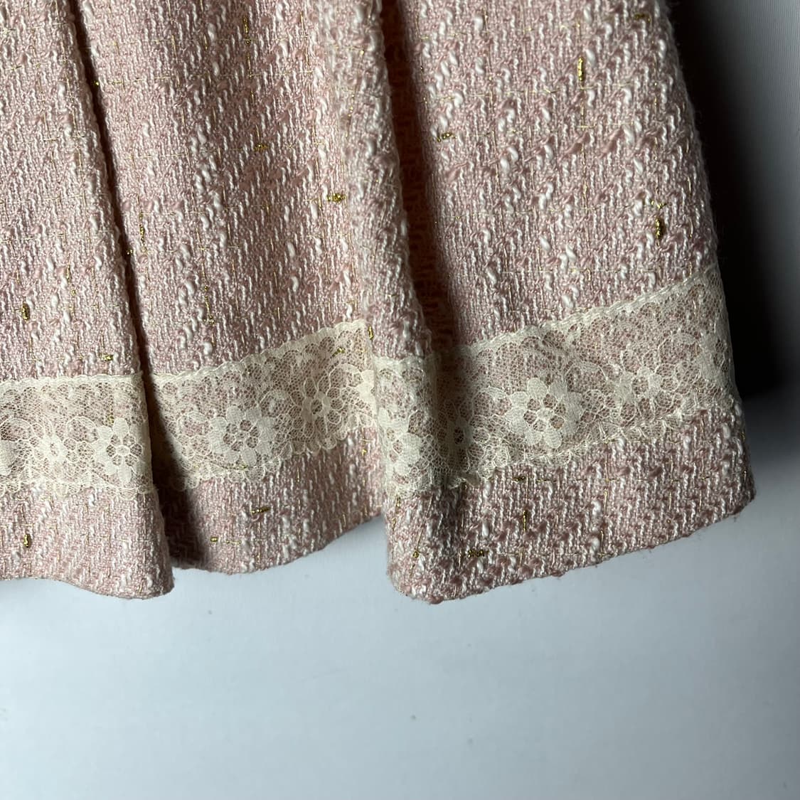 [JPN] 빈티지 러블리 트위드 미니스커트 상품이미지4