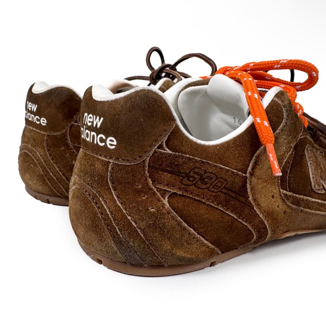 [41] 미우미우 x 뉴발란스 530 스웨이드 메쉬 스니커즈 시나몬 상품이미지8