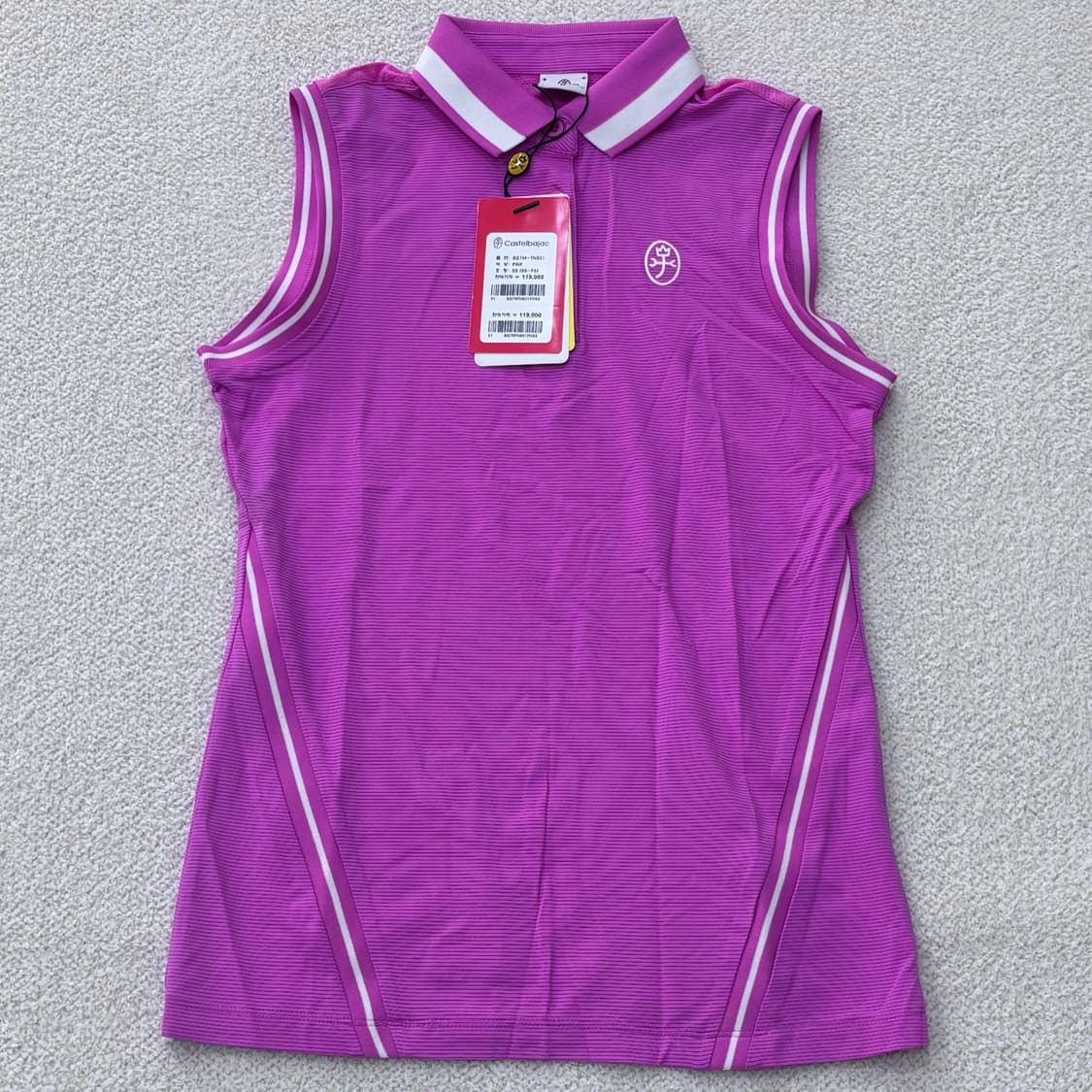 85 까스텔바작 여성 골프 민소매 0305E 상품이미지1