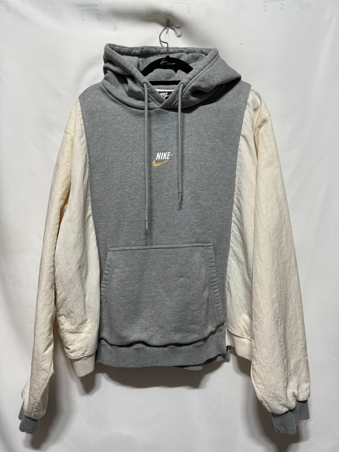 L 나이키 BRS 다크그레이 헤더 후드티 상품이미지1