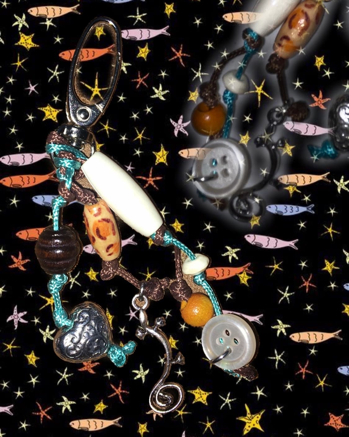 Ethnic mood mini keyring 상품이미지1