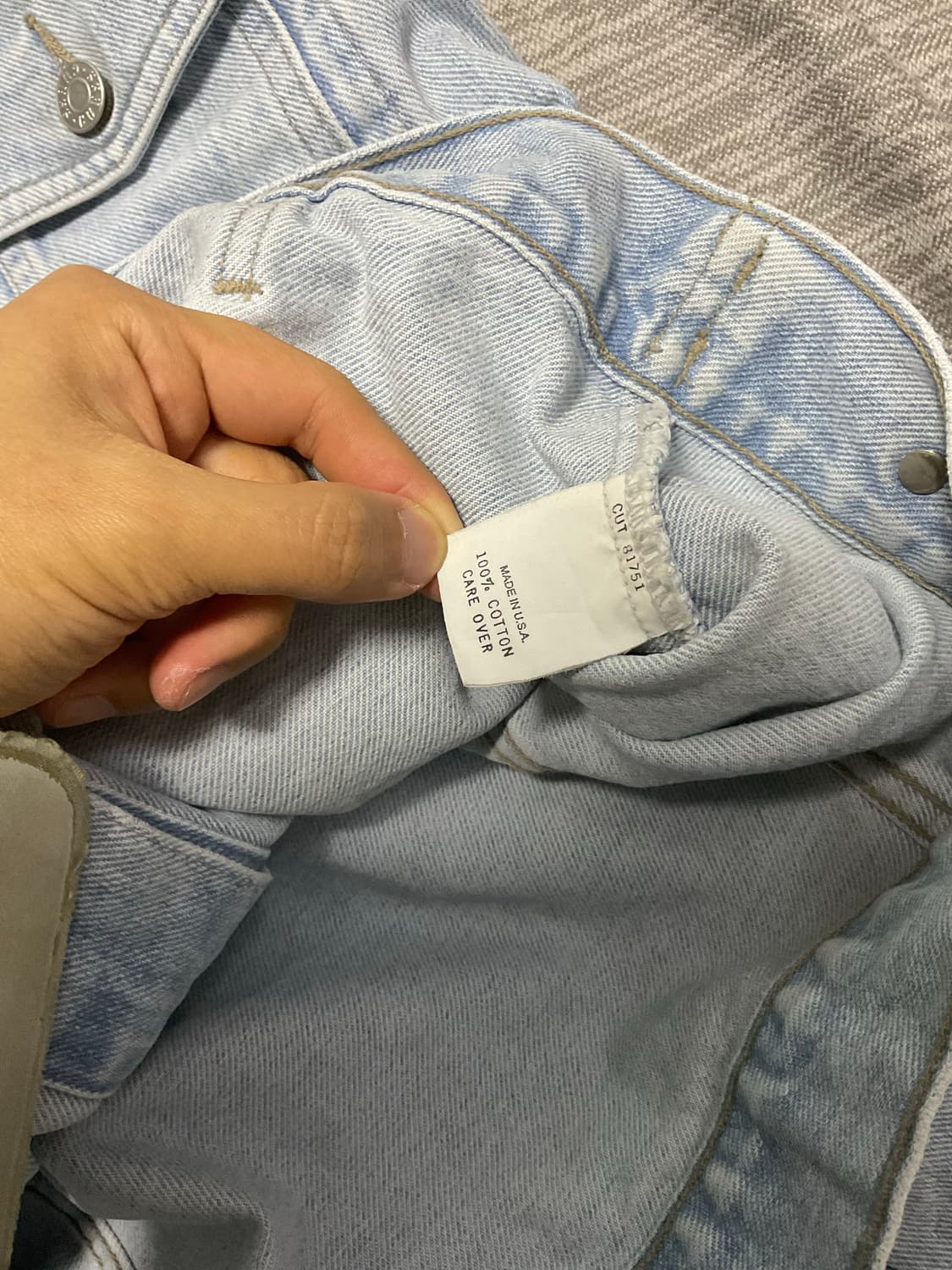 90s guess denim jacket 상품이미지8