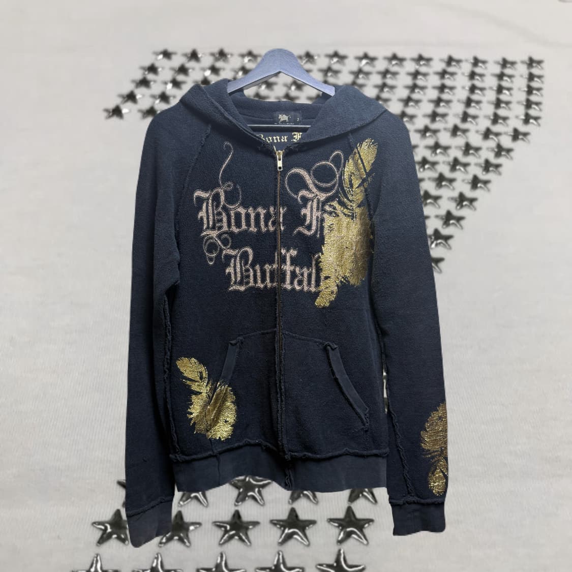 버팔로밥스 y2k 펑크 락시크 후드집업 상품이미지1