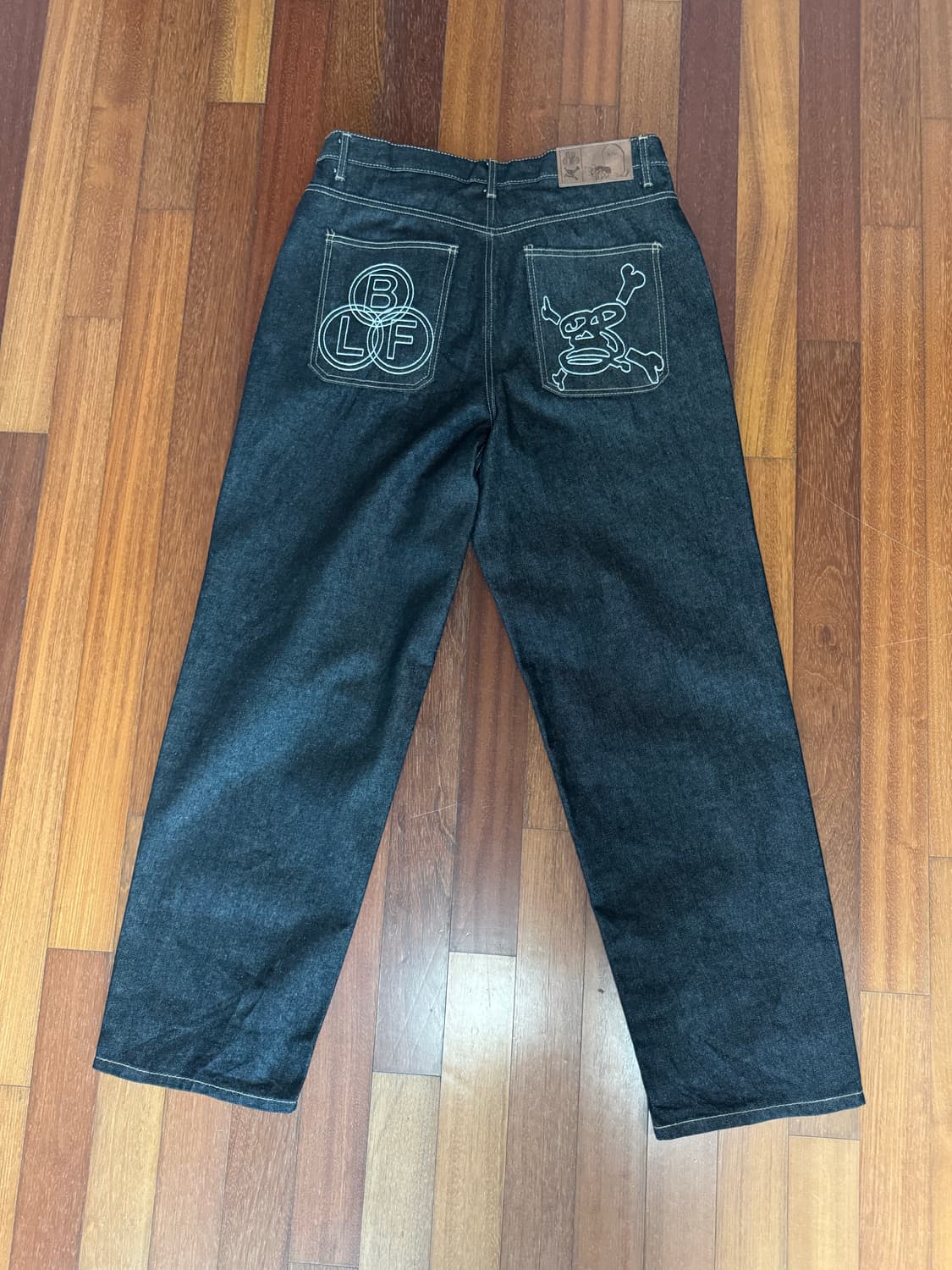 Boylongface black denim(L) 상품이미지3