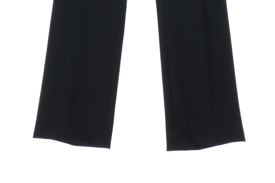 생로랑 울100% 블랙 스트레이트 슬랙스 팬츠 바지
 상품이미지5