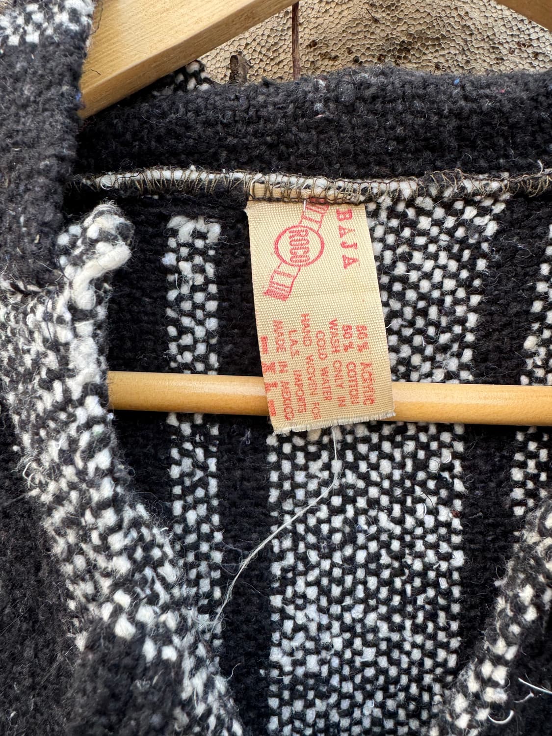 멕시코 핸드 우븐 블랑켓 후디 후드티 상품이미지7