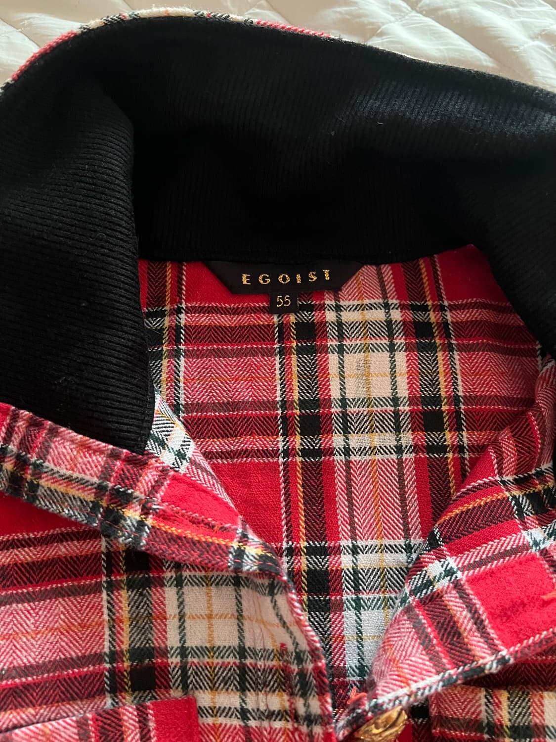 EGOIST RED Y2K shirts  상품이미지4