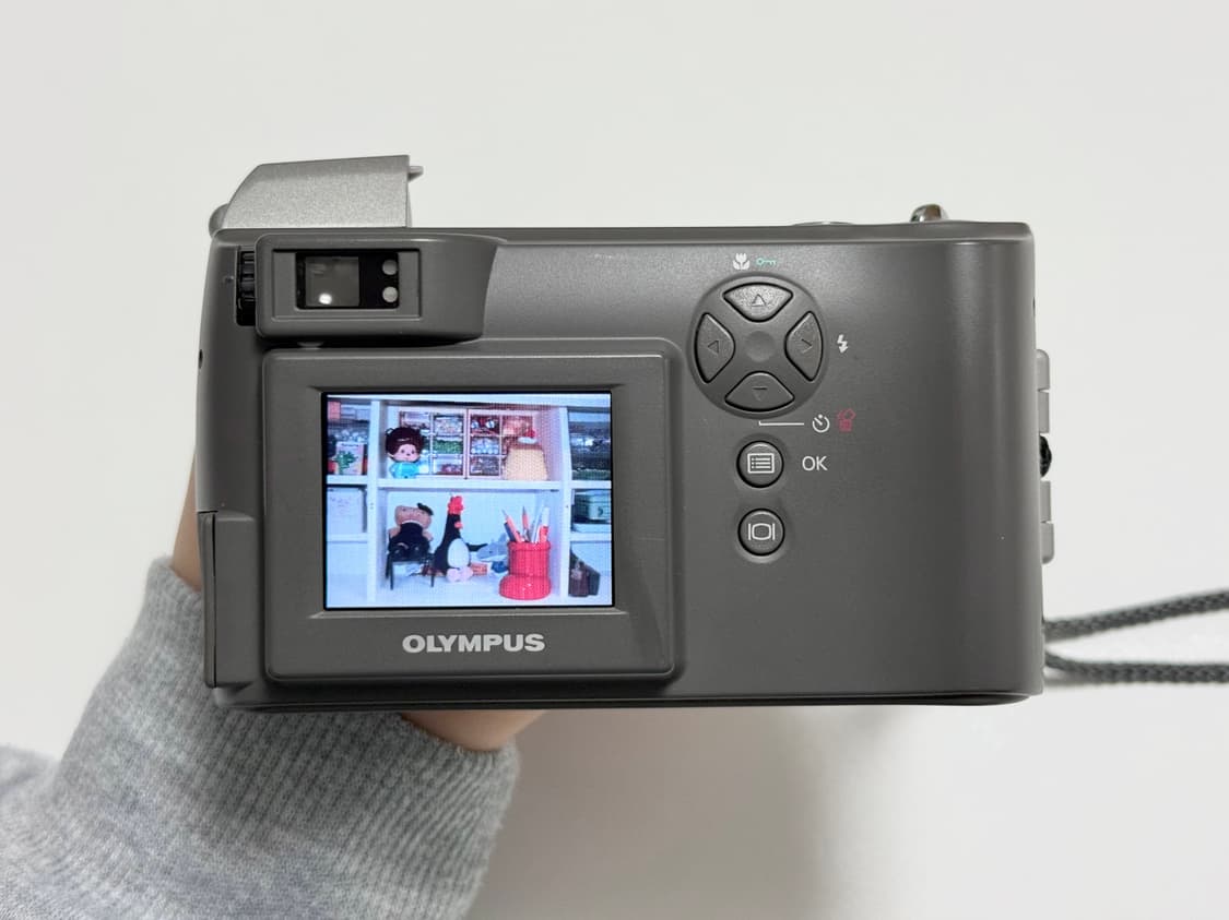 올림푸스 카메디아 D-510 ZOOM 빈티지 디지털카메라 상품이미지2