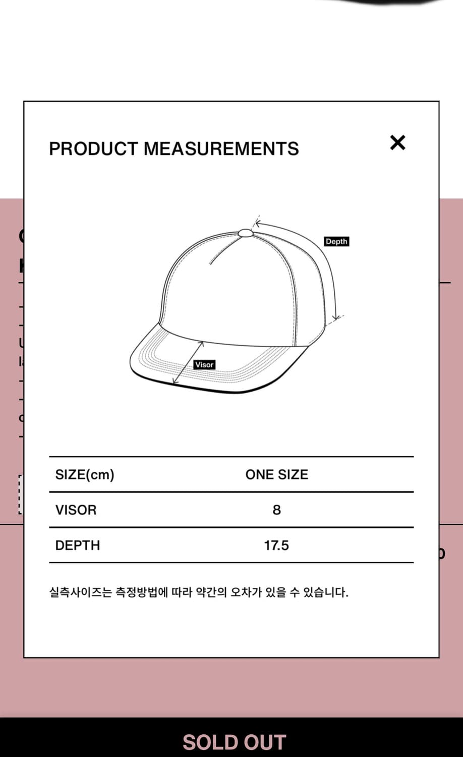 컬렉트 피시스 CP 5 패널 캡 블랙 새상품 판매 상품이미지2