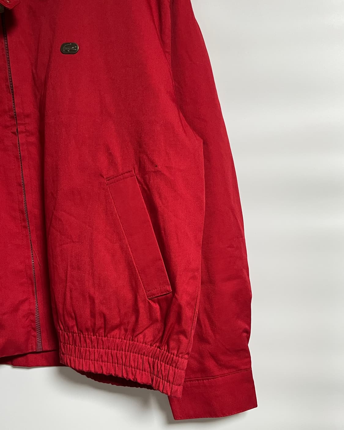 공용 라코스테 오버핏 블루종 자켓 점퍼 L 상품이미지2