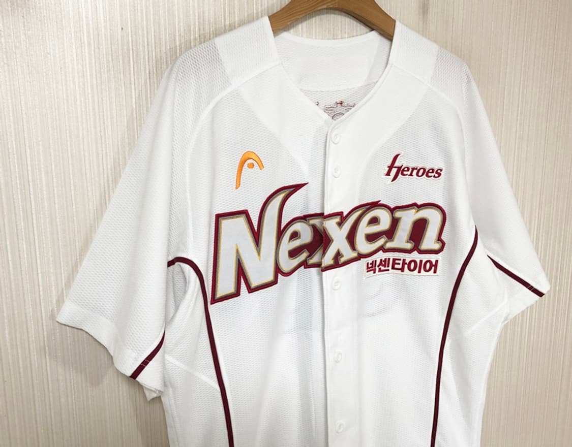 (2)KBO 헤드 넥센히어로즈 올드유니폼/선수지급용 #98 이형석 상품이미지4