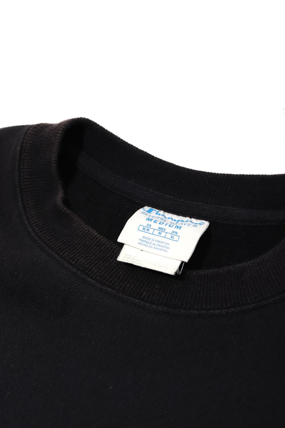 CHAMPION 리버스위브 블랙 스웻셔츠 size M 상품이미지3