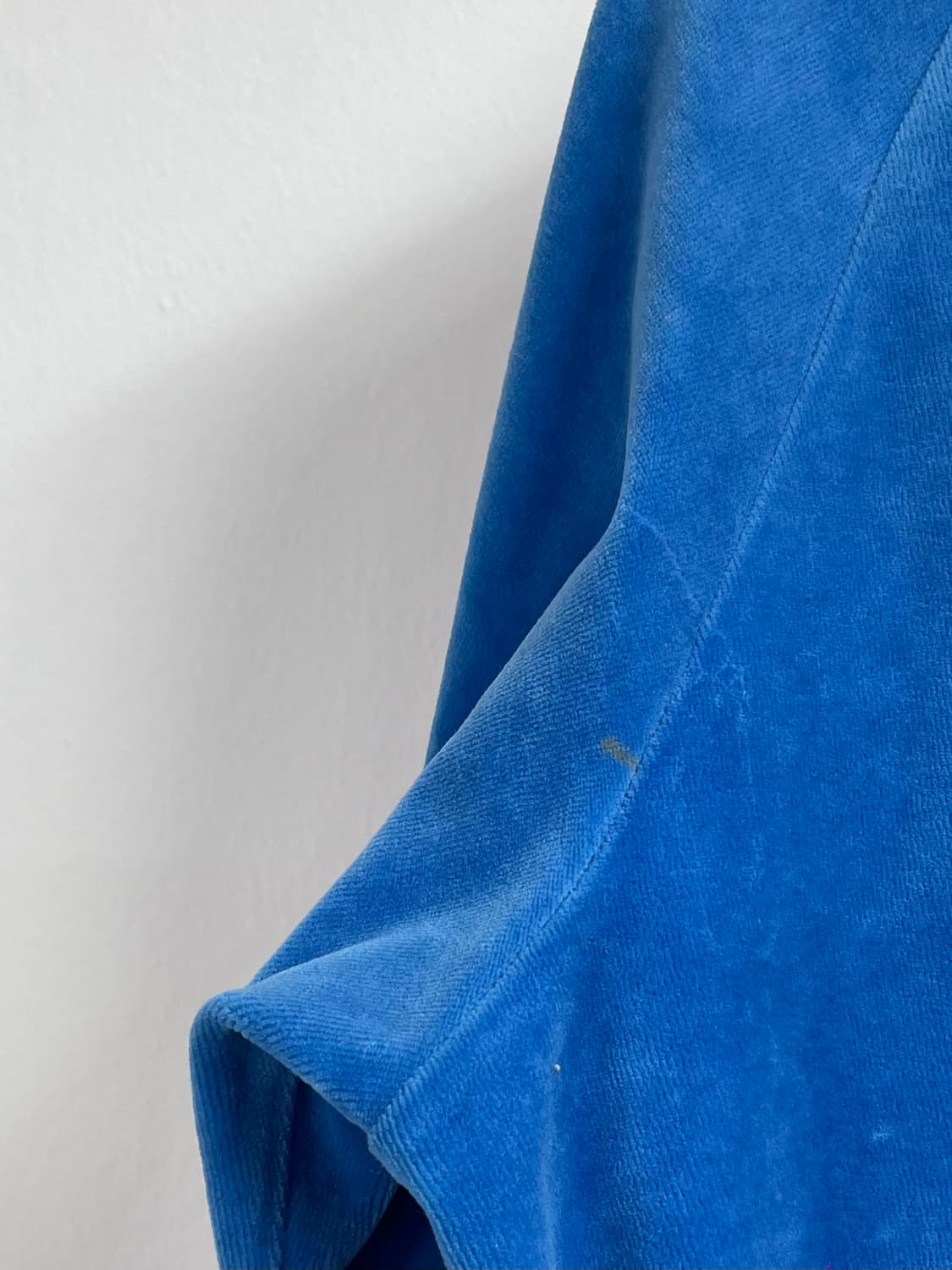 아디다스 테리 벨루어 블루 트랙탑 져지 (on.46)    상품이미지7