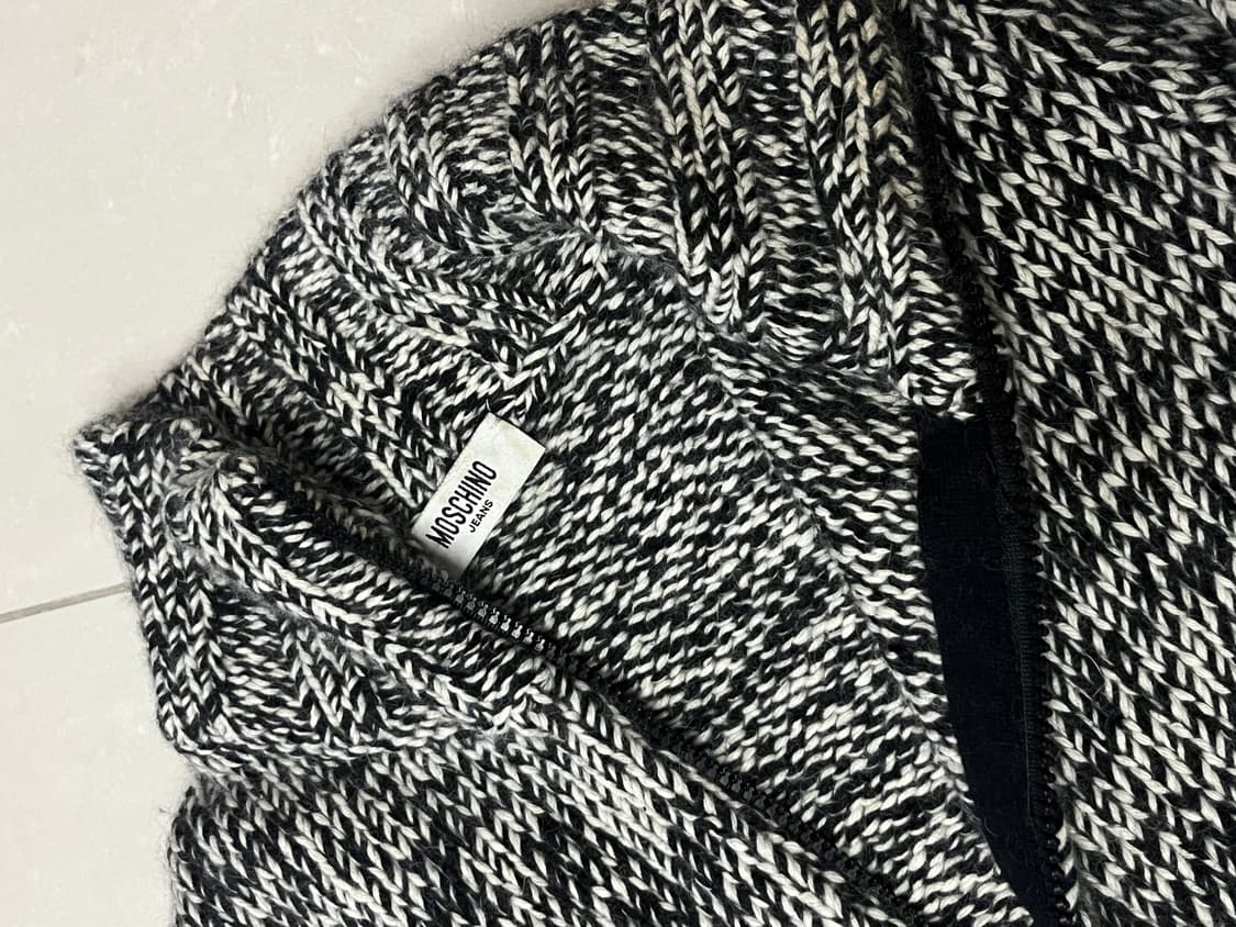 모스키노 믹스 니트 투웨이 집업 상품이미지3