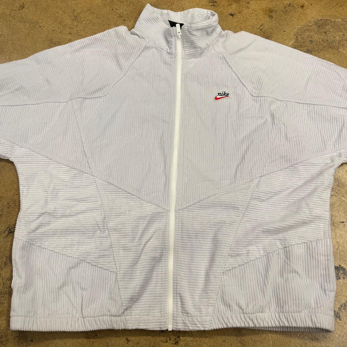 [정품/XL] 나이키 코듀로이 집업 자켓 라이트 퍼플 b14 상품이미지3