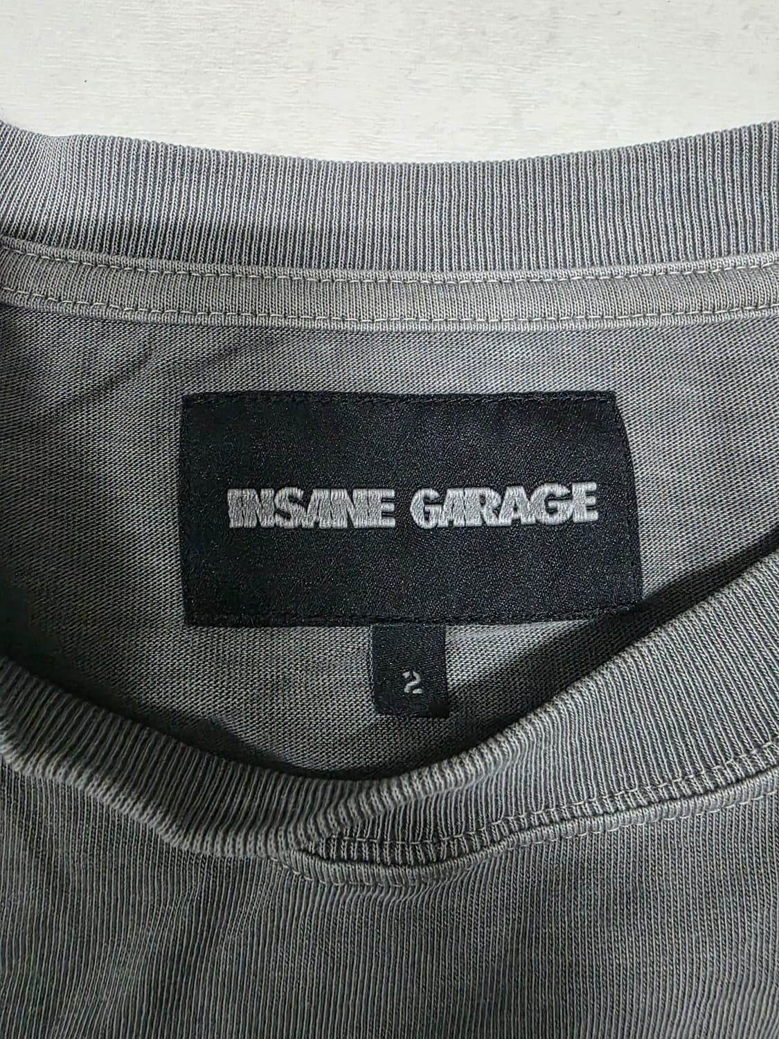 인세인개러지 롱슬리브 긴팔티 2사이즈 상품이미지3
