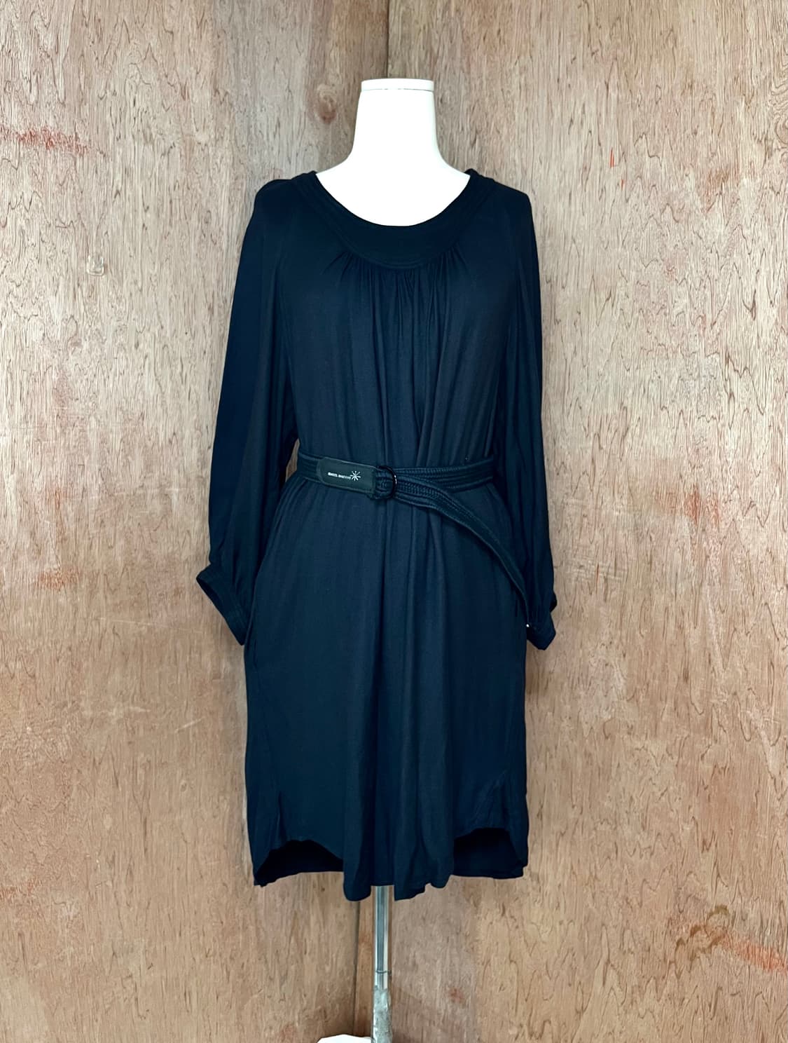 이자벨 마랑 에뚜왈 벨티드 드레이프 원피스 상품이미지1