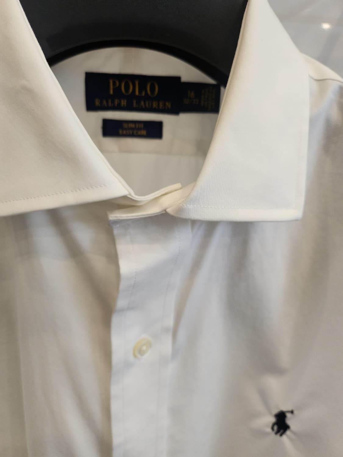 폴로랄프로렌 화이트셔츠 슬림L(최상급) 상품이미지3