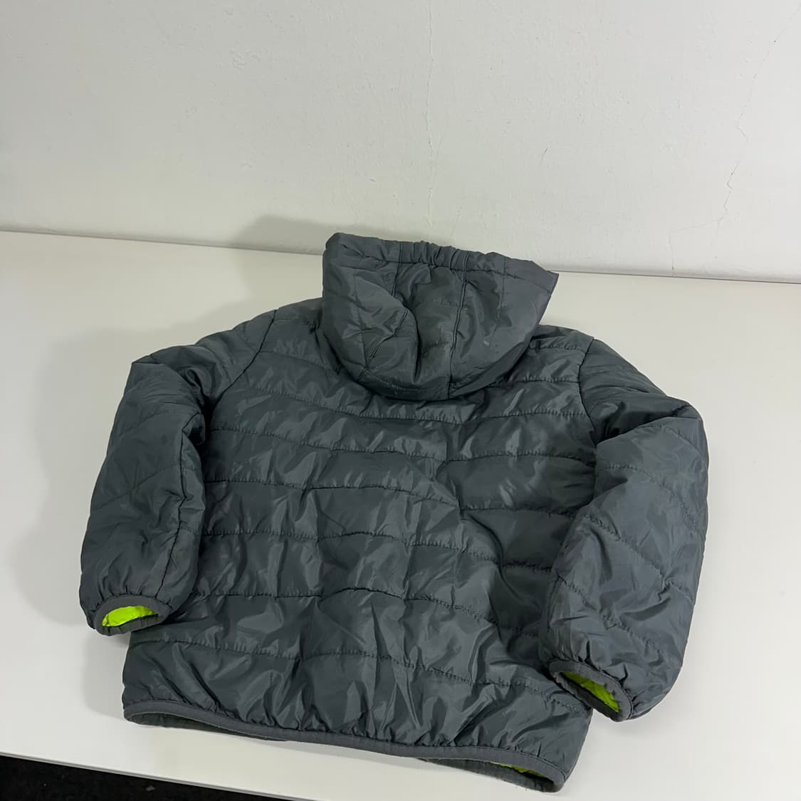 5-6Y 나이키 그레이 후드 경량패딩 상품이미지6