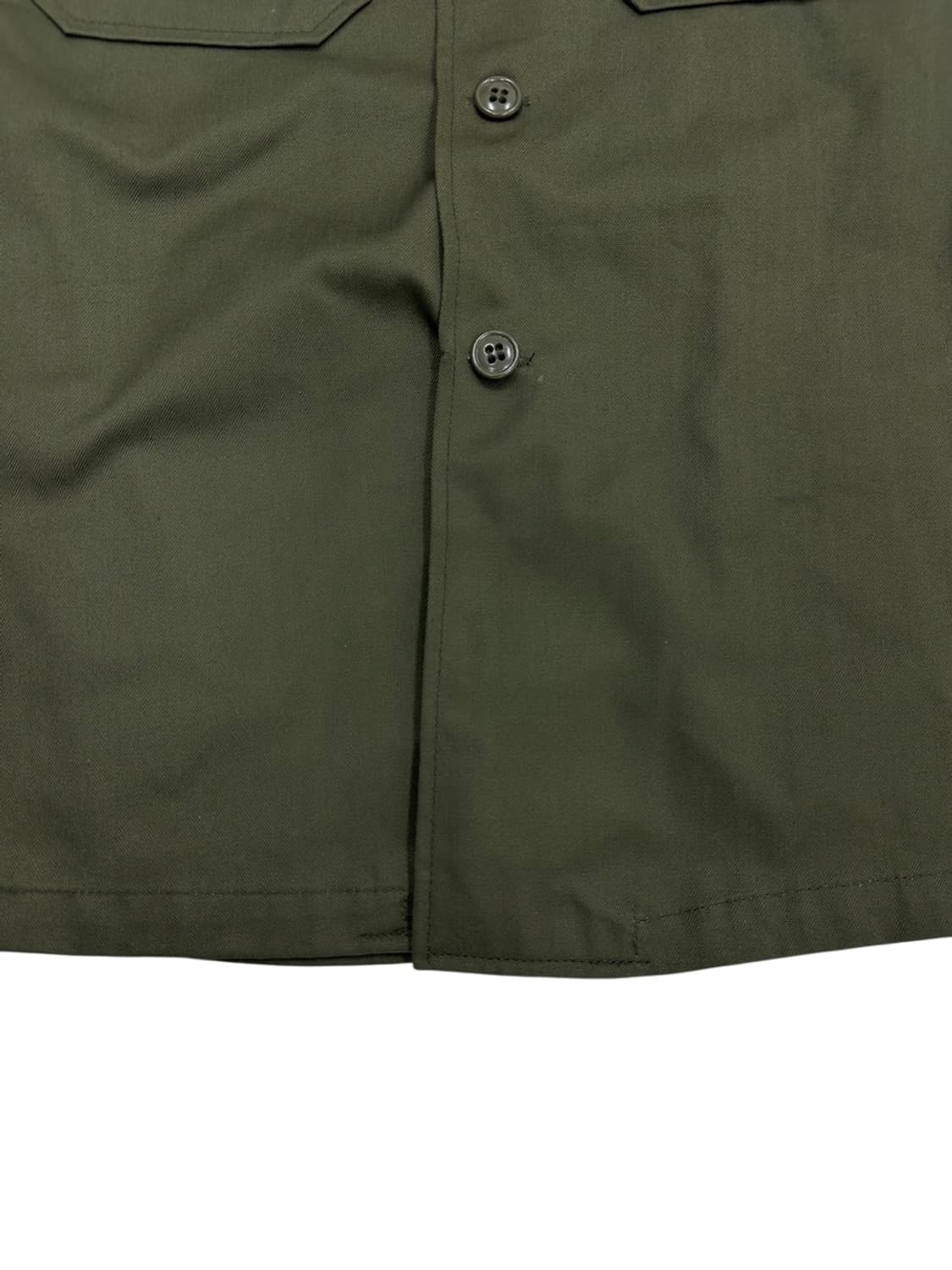 90s 한국군 퍼티그셔츠 카키 (90~95) 상품이미지5