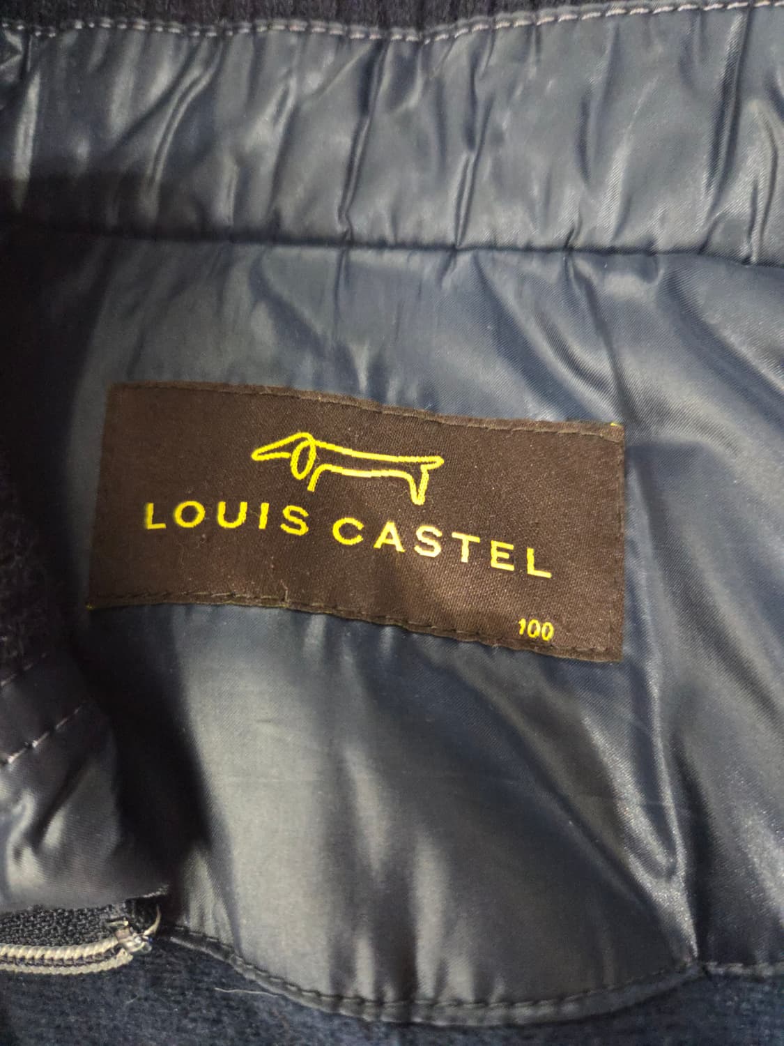 루이까스텔 울혼방 하이브리드 누빔 니트 집업 상품이미지7