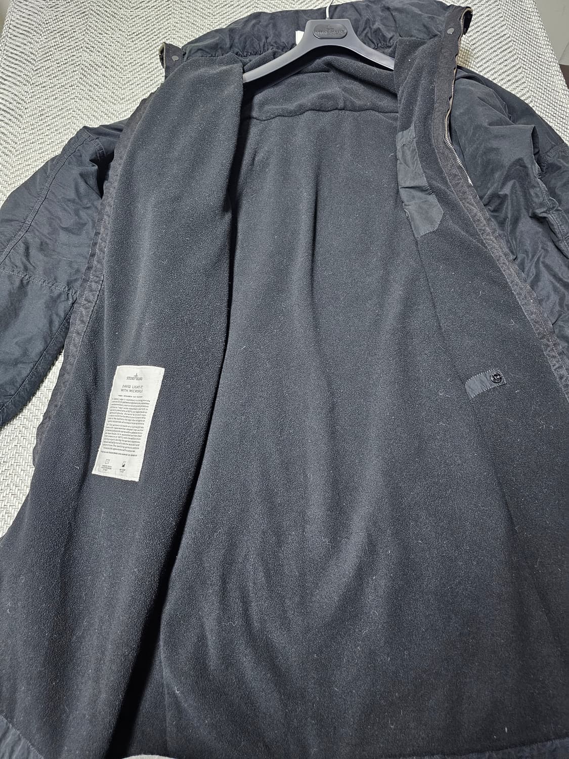 스톤아일랜드 다비드 LIGHT TC WITH MICROPILE 자켓 상품이미지6